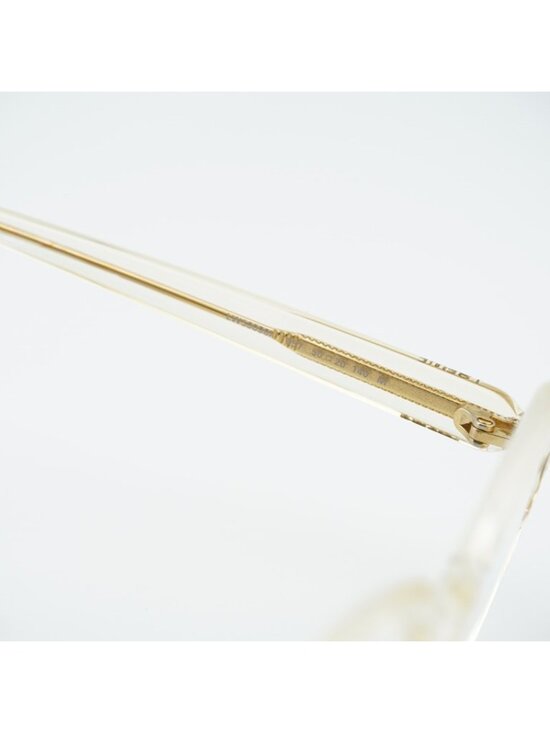Loewe LW50098I 057 Eyeglasses Transparent Yellow 50mm Round Frame main image 8